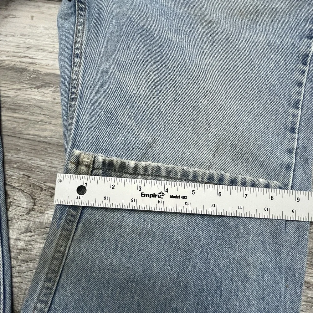 Vintage‎ Levis 550 Grunge Straight Leg Jeans 36 x 30 ( 35x29) Red Tab Paper Tag